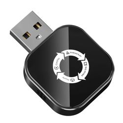LOKIPILEY Wireless CarPlay Adapter 4-in-1 - New
