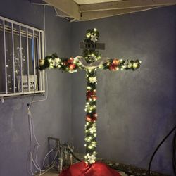 Cross Christmas Decor