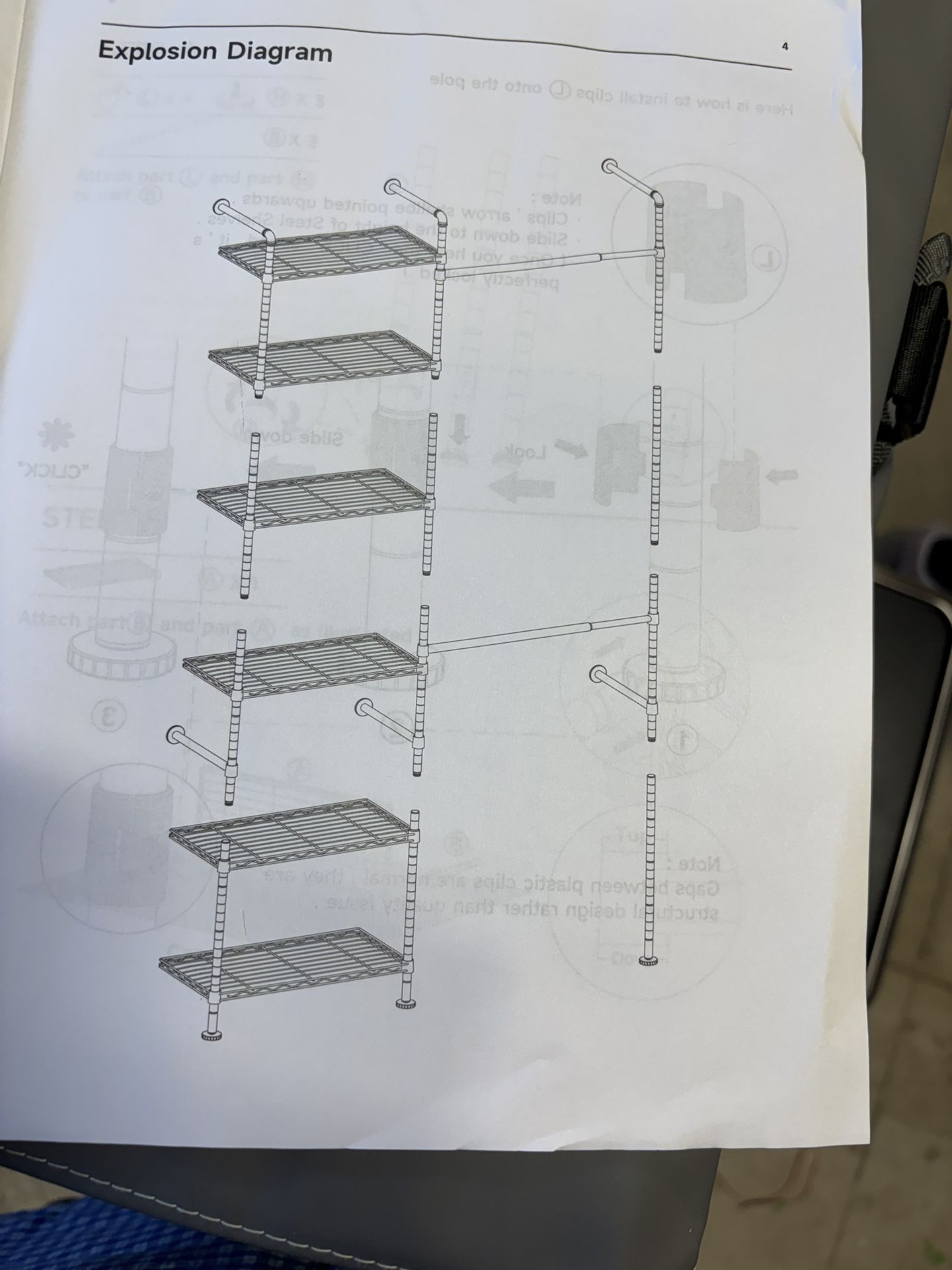 New Gold Closet Clothes Organization Rack