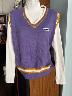Purple Kitting Vest size L, never used