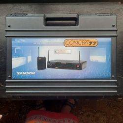 Samson Concert 77 Wireless Receiver & Transmitter Kit (No Mic)