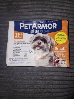 PetArmor plus small dogs 5-22lbs