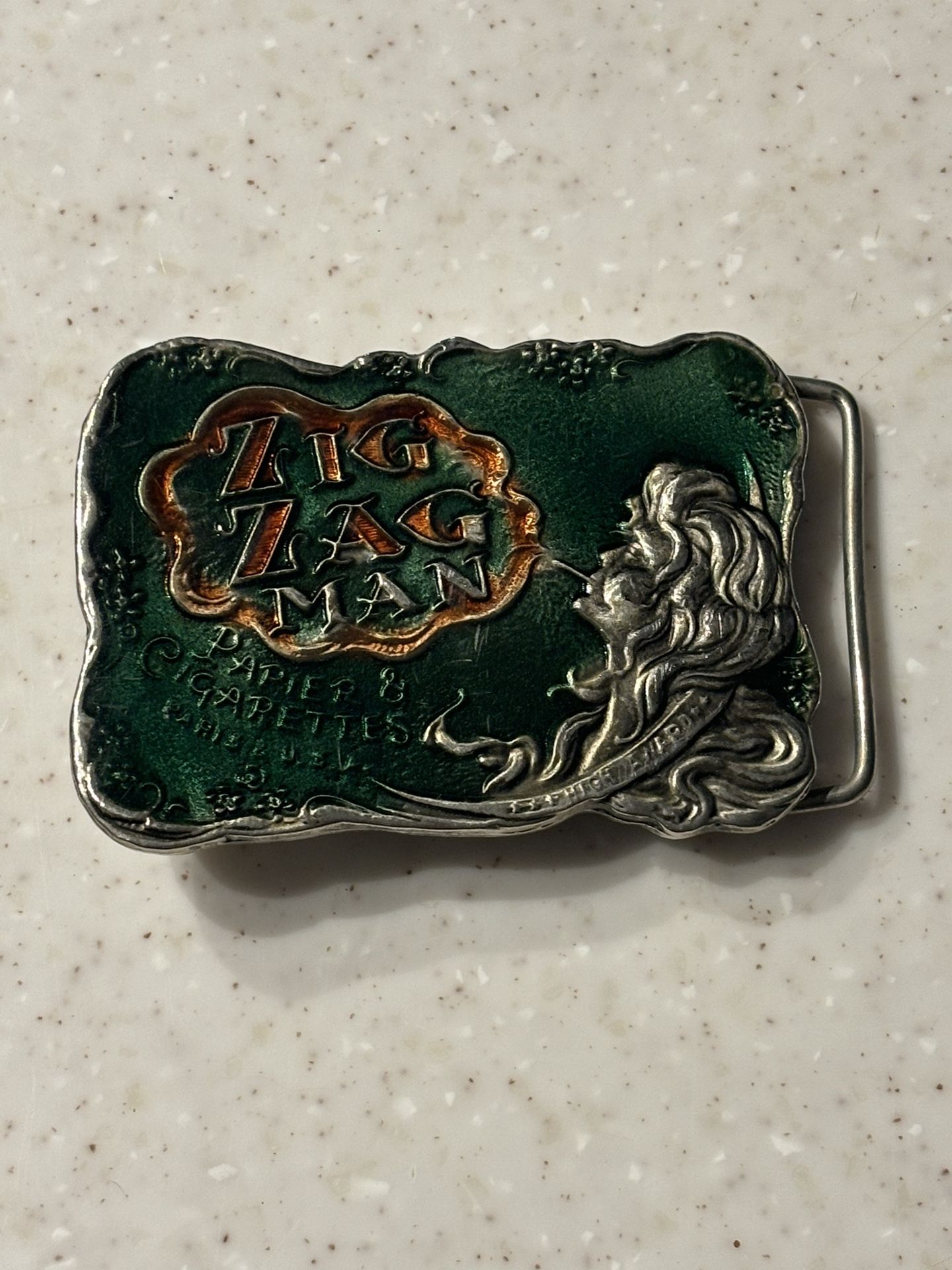 Zig Zag Man Vintage Limited Edition Belt Buckle