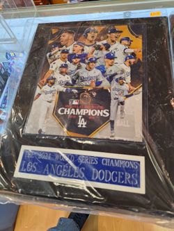 Dodgers 2024 World Series Plaque 