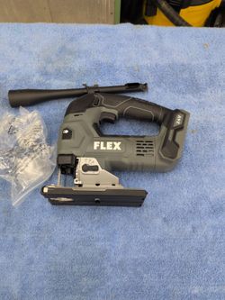 Flex 24 volt  jigsaw used one time
