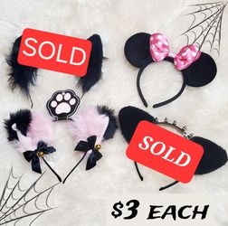 Halloween Costume Headbands Accessory 🎃✨️🎀 NEW $3 EACH