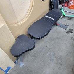 Power Block Adjustable Flat Or Incline Bench 