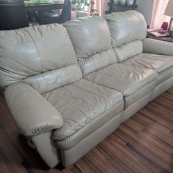 Leather couch