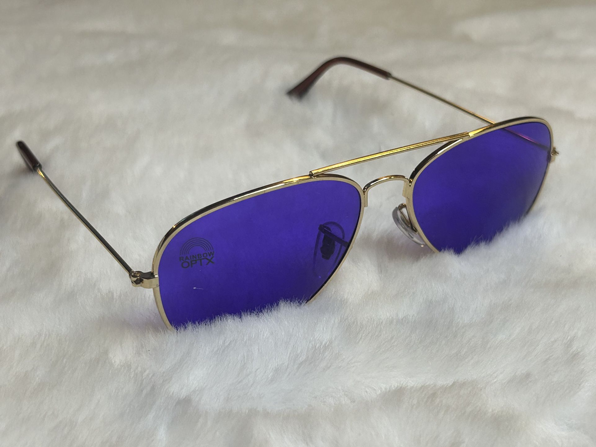 Rainbow Optix Indigo - Aviator Sunglasses