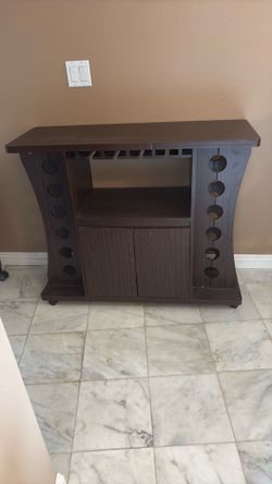 Wine Bar Cabinet $150 or best offer