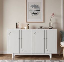 White credenza/buffet table