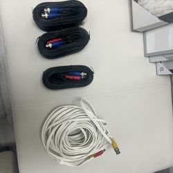 4 Pcs  Brand New Lorex 60FT High Performance BNC Video/Power Cable For Security Camera Systems