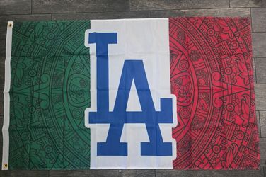 MLB Los Angeles Dodgers 3x5 Flag Mexican style print