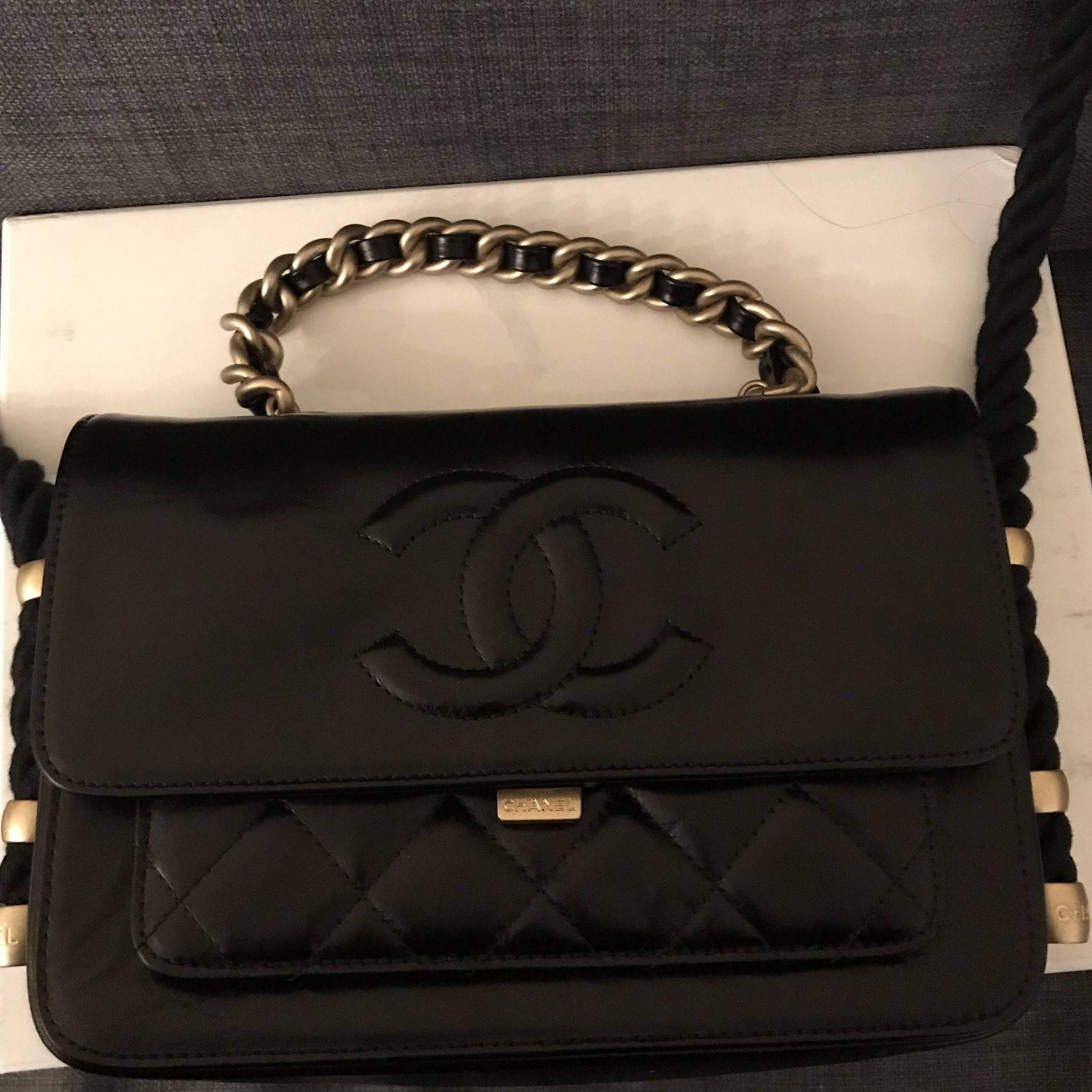 Chanel Cruise 2019 collection spring flap bag