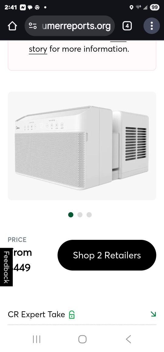 Midea U Shaped Air Conditioner