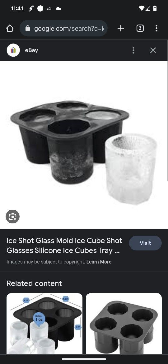 Ice Shot Glass Mold