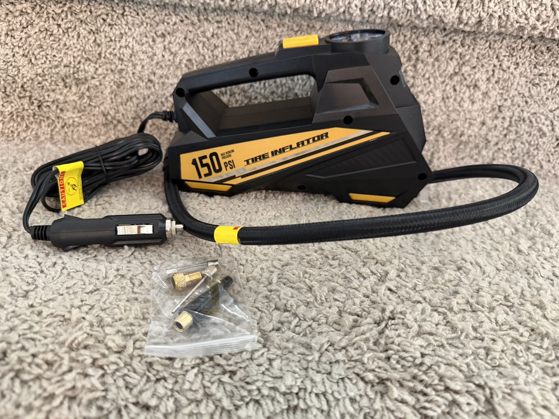 Brand New Tire Inflator Portable Air Compressor 