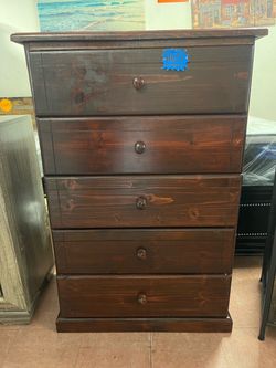 5 drawers dresser