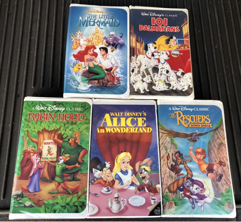 Disney Black Diamond VHS Collection