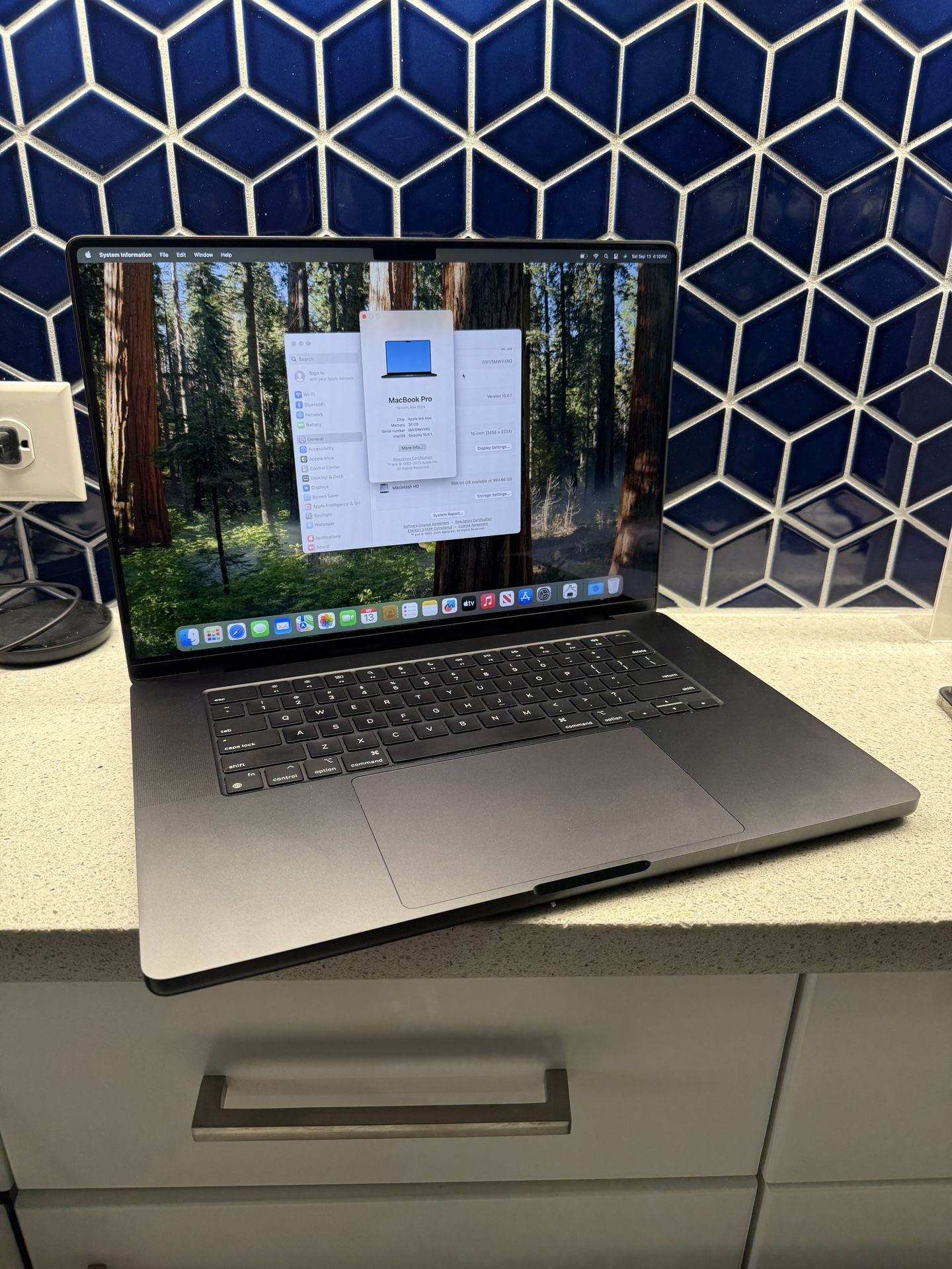 2025 Apple MacBook Pro 16” Inch M4 Max 36GB Ram 1TB