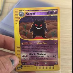 Gengar Expedition Reverse Holo Rare 