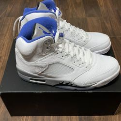 New Nike Air Jordan Retro 5 Stealth Size 10