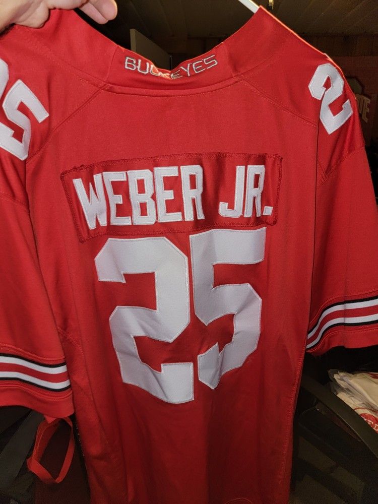 Mike Weber Jr. Ohio State Jersey