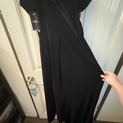 formal black dress