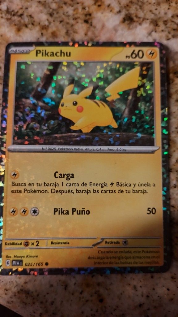 Pikachu Mexican Edition