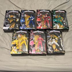 Mighty Morphing Power Rangers All 7