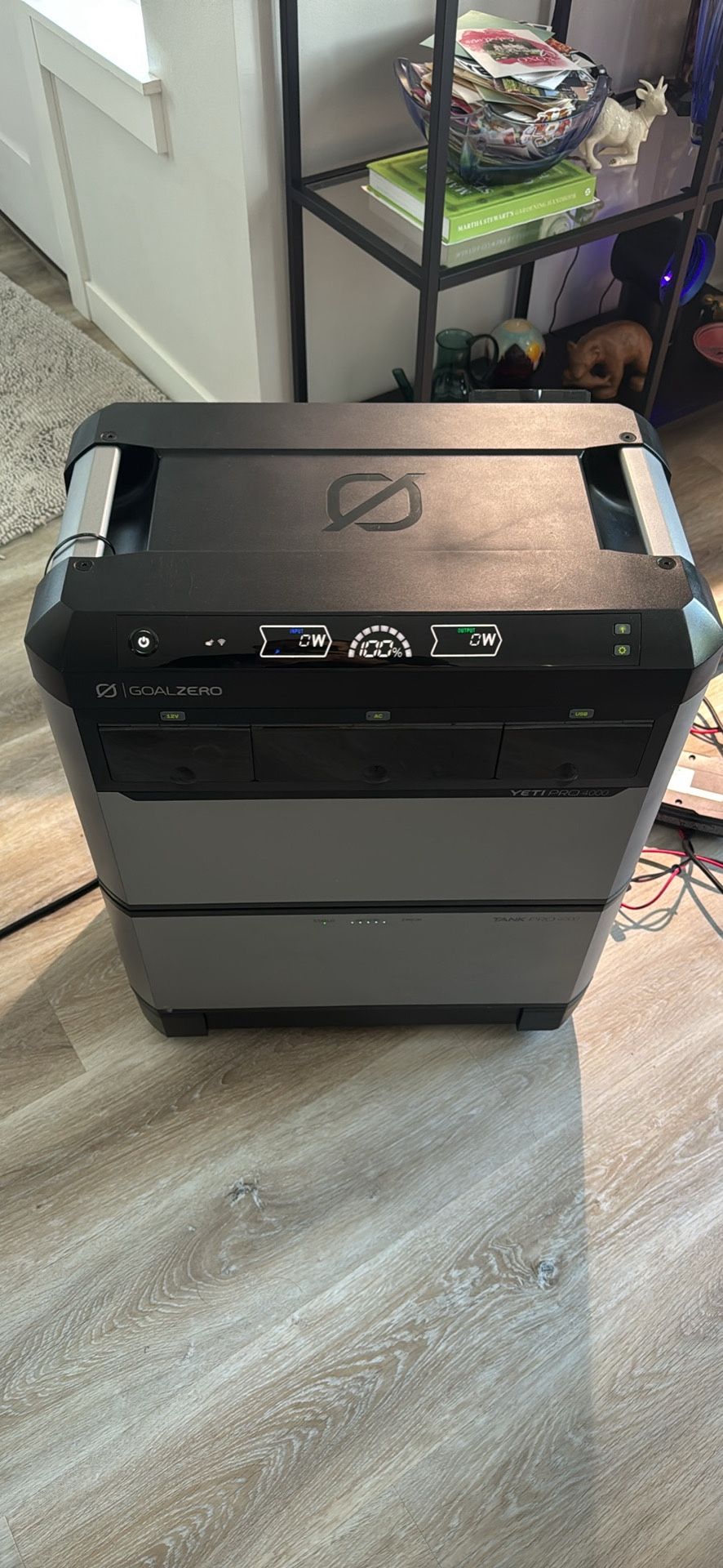 Goal Zero Yeti Pro 4000 With Extra Capacity Tank Like New