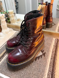 Dr. Martens Platform Lace-Up Boots