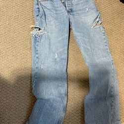 Abercrombie And Fitch Jeans With Slits