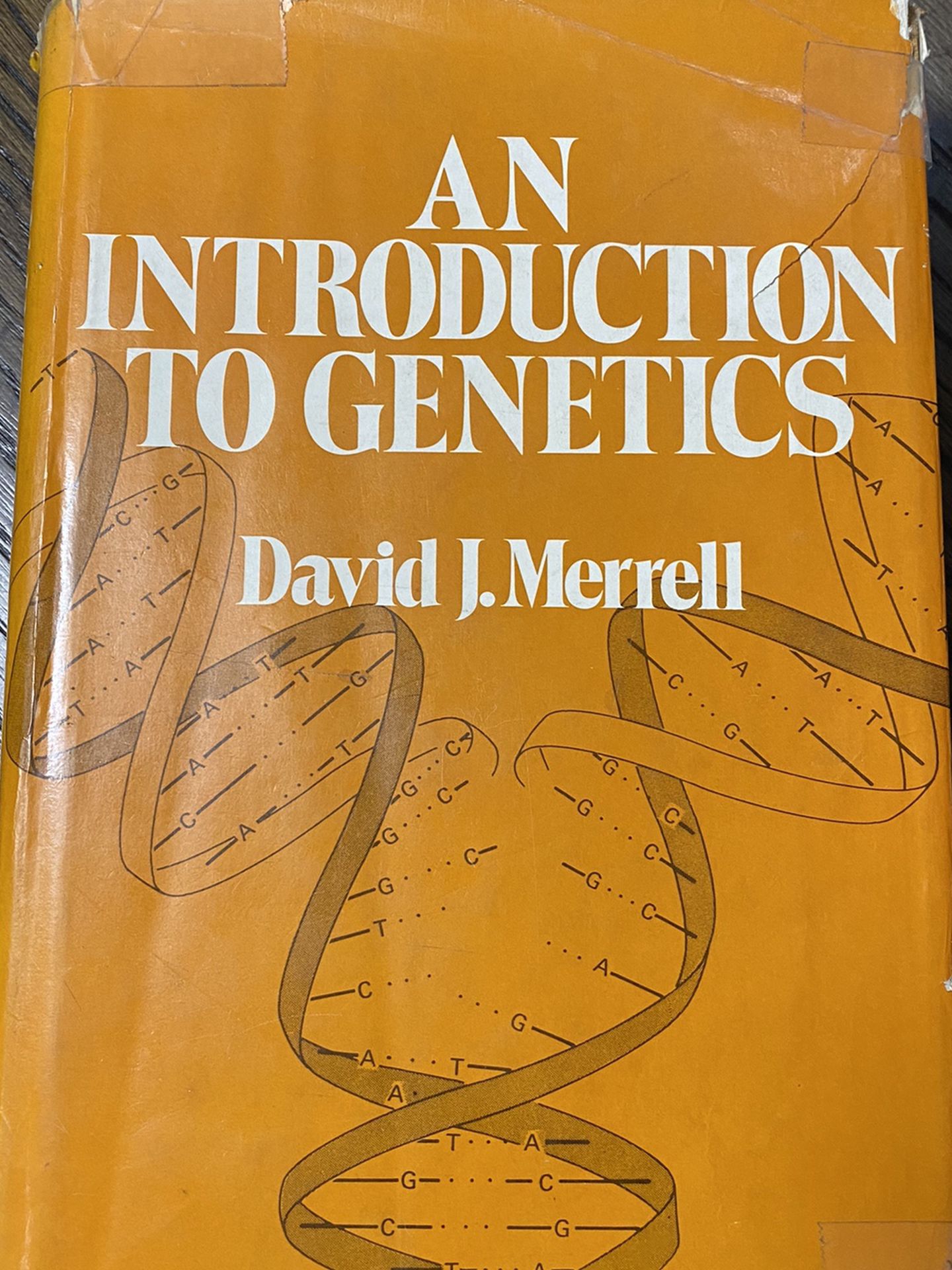 An Introduction To Genetics by David J Merrell