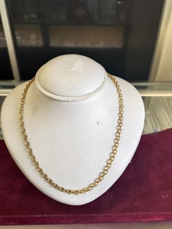 10k solid gold necklace 22.3 grams 24 Long layaway available 10%dwon if you interested please make sure you ask for Maribel thank you