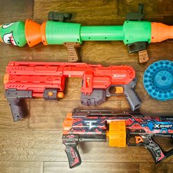 Nerf Fortnite & Xshot Gun  