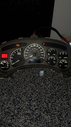 99-02 GM Denali Cluster W Trans Temp Customized