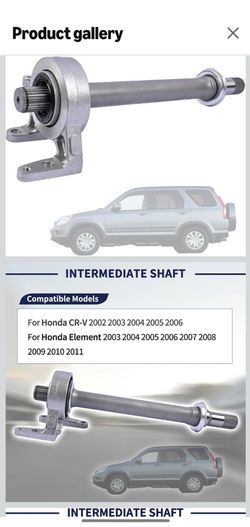 Honda intermediate shaft