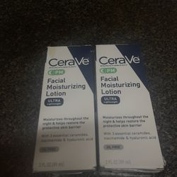2 Pack CeraVe Facial Moisturizing Lotion PM Ultra