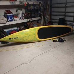 Riviera 12’6 Missile RACE BOARD PADDLEBOARD, super light weight (fiberglass)