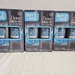 Dove Men+Care Body Wash Clean Comfort, 18 Fl oz 2 Count