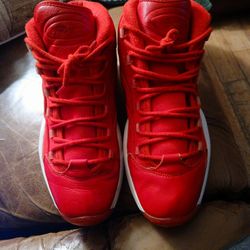 Size 11 Reebok Question Mid Red Pack Iverson 2013 Sneakers 
