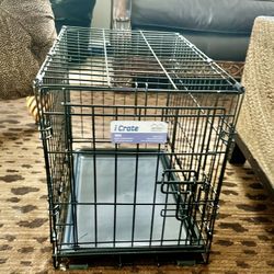 Small Dog Cage  22.51 L x 13.51 W x 16 H in 5715 × 34.29 × 40.64 cm