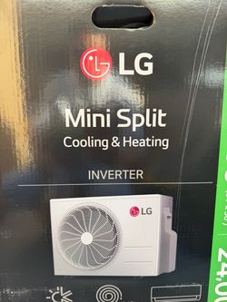 New LG 24,000  btu Mini Split Outdoor Unit Only