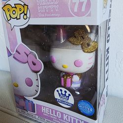 Funko Pop 50th Anniversary Diamond Hello Kitty Exclusive
