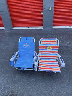 Two Tommy Bahama Beach Chairs