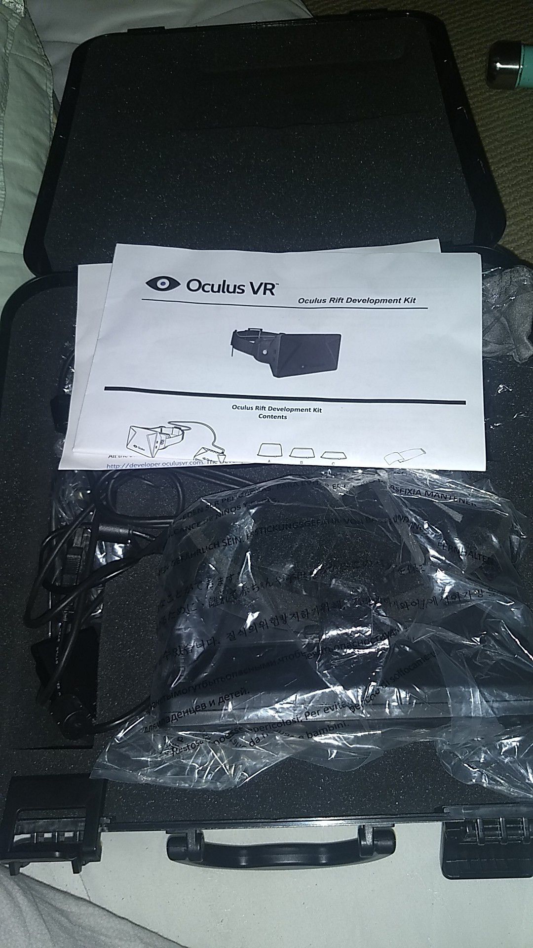 Oculus VR rift development kit