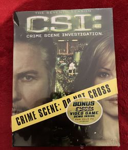 CSI Crime Scene Investigation The Seventh Season 7 DVD BOX SET ‼️ NEW & SEALED ‼️
