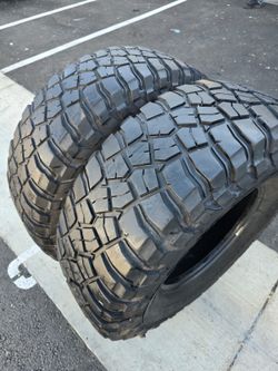 2 used tiresLt37x12.50r17 Bfgoodrich K02, DOT 2024,LR (E) $250.00 Both