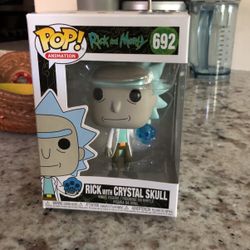Rick With Crystal Skull